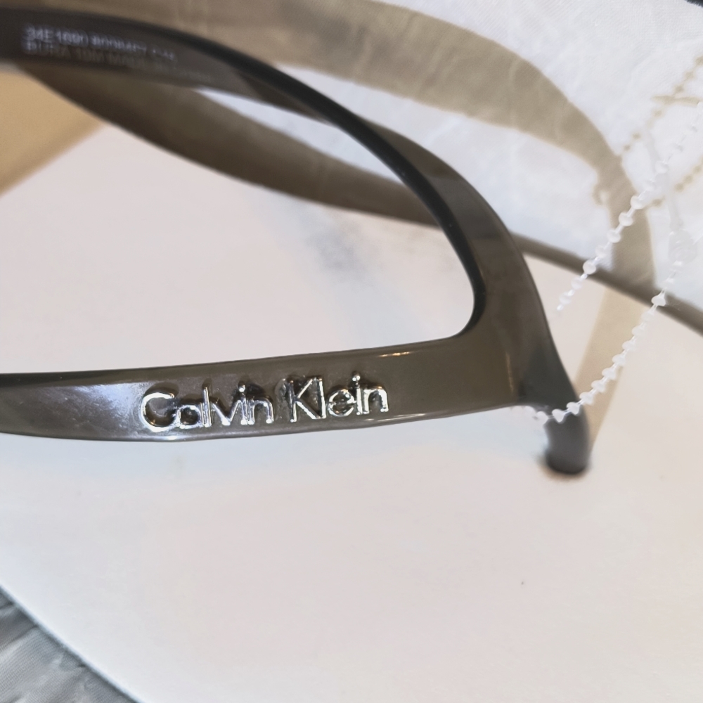 NWT, Calvin Klein Bura PVC Platform Sandals